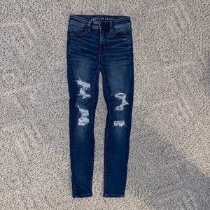America Eagle next level stretch. Hi-rise jegging